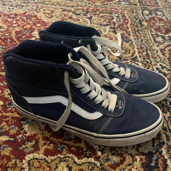 Blue Mens Vans - Picture 1 of 4